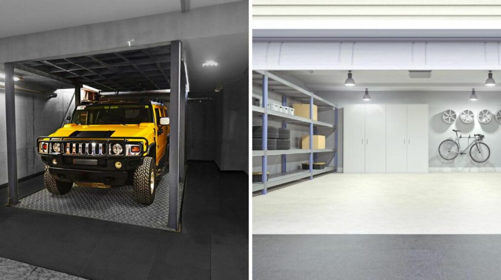 building an underground garage compared to regulat garage